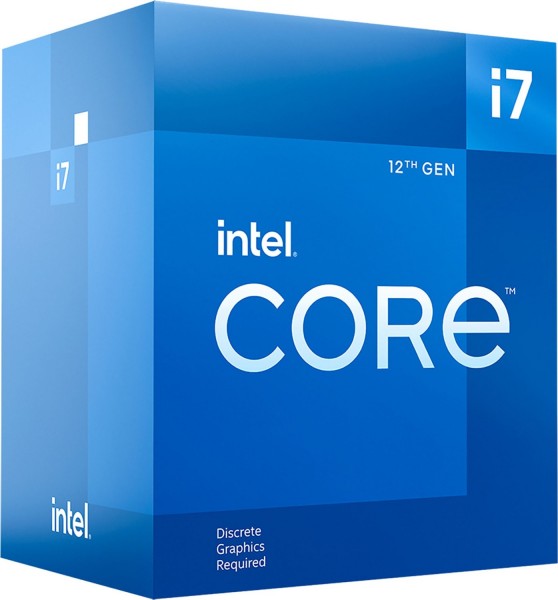 Intel Core i7-12700F, 8C+4c/20T, Boxed