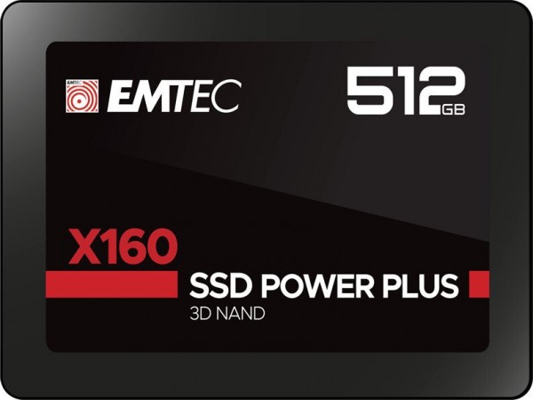 512Gb Emtec X160 SSD Power Plus Bulk