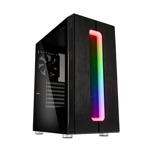 Kolink Nimbus RGB, Glasfenster, schwarz