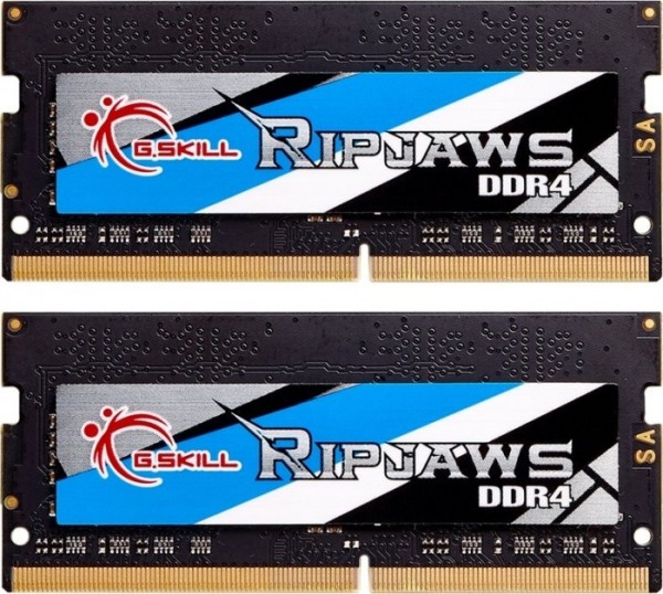 16GB G.Skill RipJaws, DDR4-3200 SO-DIMM Kit, CL22-22-22 (F4-3200C22D-16GRS)